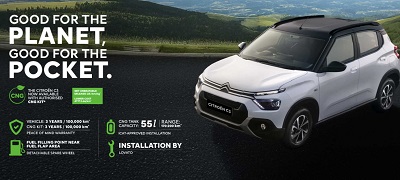 Citro�n C3 auf CNG umger�stet.