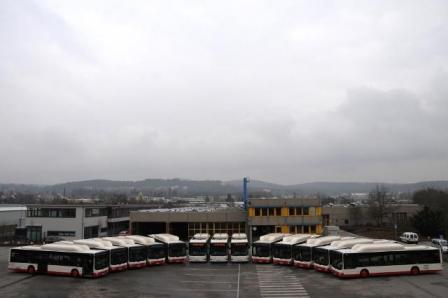 Erdgasbussflotte Stadtwerke Marburg