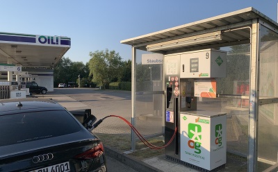 OrangeGas S�ule in Upahl